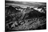 The Peaks And Valleys Of The Sierra Mountain Range Highlight And Arid Zone Of The United States-Jay Goodrich-Stretched Canvas