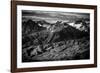 The Peaks And Valleys Of The Sierra Mountain Range Highlight And Arid Zone Of The United States-Jay Goodrich-Framed Photographic Print