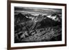 The Peaks And Valleys Of The Sierra Mountain Range Highlight And Arid Zone Of The United States-Jay Goodrich-Framed Photographic Print