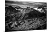The Peaks And Valleys Of The Sierra Mountain Range Highlight And Arid Zone Of The United States-Jay Goodrich-Mounted Photographic Print
