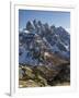 The Peaks of the Cadini Mountain Range, Cadini Di Misurina in the Dolomites, Tre Cime Di Lavaredo-Martin Zwick-Framed Photographic Print