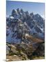 The Peaks of the Cadini Mountain Range, Cadini Di Misurina in the Dolomites, Tre Cime Di Lavaredo-Martin Zwick-Mounted Photographic Print