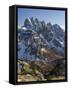 The Peaks of the Cadini Mountain Range, Cadini Di Misurina in the Dolomites, Tre Cime Di Lavaredo-Martin Zwick-Framed Stretched Canvas