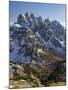 The Peaks of the Cadini Mountain Range, Cadini Di Misurina in the Dolomites, Tre Cime Di Lavaredo-Martin Zwick-Mounted Photographic Print