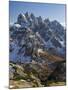 The Peaks of the Cadini Mountain Range, Cadini Di Misurina in the Dolomites, Tre Cime Di Lavaredo-Martin Zwick-Mounted Premium Photographic Print