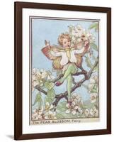 The Pear Blossom Fairy-Vision Studio-Framed Art Print