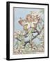 The Pear Blossom Fairy-Vision Studio-Framed Art Print