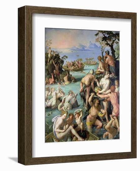 The Pearl Fishers, 1572-Alessandro Allori-Framed Giclee Print