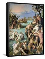 The Pearl Fishers, 1572-Alessandro Allori-Framed Stretched Canvas