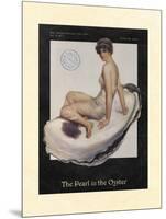 The Pearl in the Oyster-null-Mounted Art Print