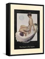 The Pearl in the Oyster-null-Framed Stretched Canvas