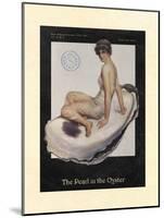 The Pearl in the Oyster-null-Mounted Art Print