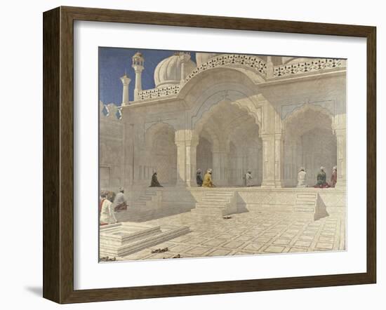 The Pearl Mosque (Moti Masji), Delhi, 1880S-Vasili Vasilyevich Vereshchagin-Framed Giclee Print