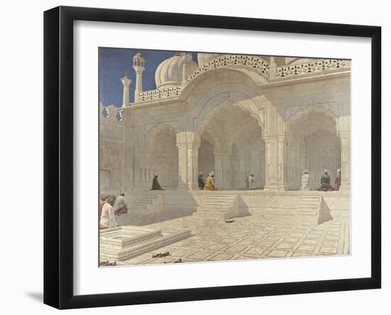 The Pearl Mosque (Moti Masji), Delhi, 1880S-Vasili Vasilyevich Vereshchagin-Framed Giclee Print