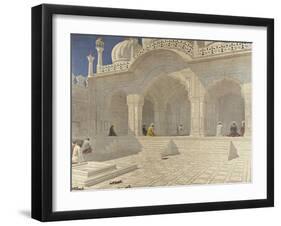 The Pearl Mosque (Moti Masji), Delhi, 1880S-Vasili Vasilyevich Vereshchagin-Framed Giclee Print