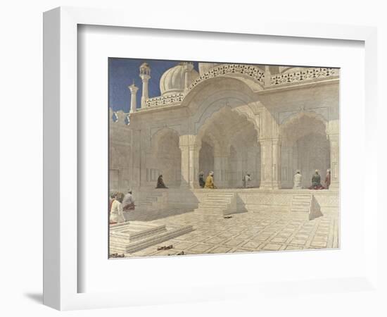 The Pearl Mosque (Moti Masji), Delhi, 1880S-Vasili Vasilyevich Vereshchagin-Framed Giclee Print