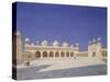 The Pearl Mosque (Moti Masji) in Red Fort of Agra, 1874-1876-Vasili Vasilyevich Vereshchagin-Stretched Canvas