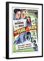 The Pearl of Death - Movie Poster Reproduction-null-Framed Photo