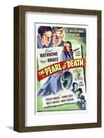 The Pearl of Death - Movie Poster Reproduction-null-Framed Photo