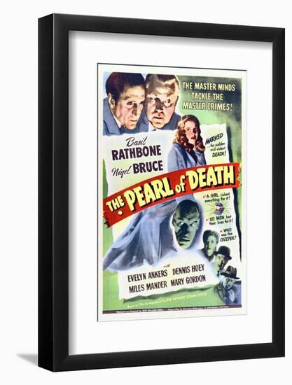 The Pearl of Death - Movie Poster Reproduction-null-Framed Photo