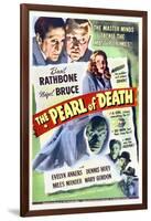 The Pearl of Death - Movie Poster Reproduction-null-Framed Photo