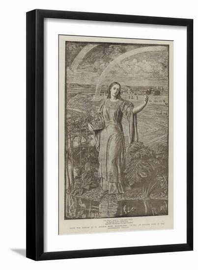 The Pearl, the English Poem of the 14th Century-William Holman Hunt-Framed Giclee Print