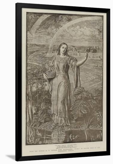 The Pearl, the English Poem of the 14th Century-William Holman Hunt-Framed Giclee Print