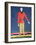 The Peasant, 1928-32-Kasimir Malevich-Framed Giclee Print