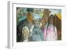 The Peasant Family, 1923-Boris Dmitrievich Grigoriev-Framed Giclee Print