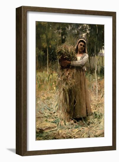 The Peasant Girl (The Faggot Collector) 1880-Arthur Melville-Framed Giclee Print