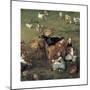 The Peasant Life (Detail)-Jan Brueghel the Elder-Mounted Premium Giclee Print