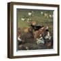 The Peasant Life (Detail)-Jan Brueghel the Elder-Framed Art Print