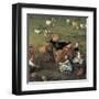 The Peasant Life (Detail)-Jan Brueghel the Elder-Framed Art Print