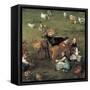 The Peasant Life (Detail)-Jan Brueghel the Elder-Framed Stretched Canvas
