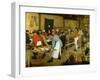 The Peasant Wedding-Pieter Bruegel the Elder-Framed Giclee Print