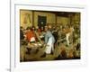 The Peasant Wedding-Pieter Bruegel the Elder-Framed Giclee Print