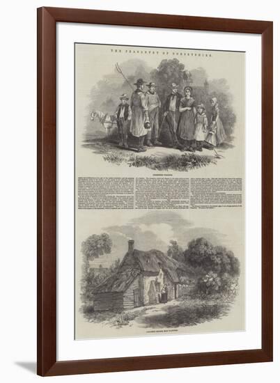 The Peasantry of Dorsetshire-null-Framed Giclee Print