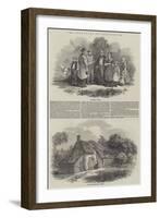 The Peasantry of Dorsetshire-null-Framed Giclee Print