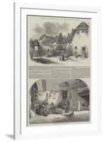 The Peasantry of Dorsetshire-null-Framed Giclee Print