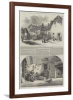 The Peasantry of Dorsetshire-null-Framed Giclee Print