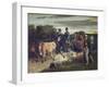 The Peasants of Flagey Returning from the Fair, 1850-55-Gustave Courbet-Framed Giclee Print