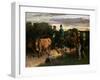 The Peasants of Flagey Returning from the Fair, 1855-Gustave Courbet-Framed Giclee Print