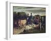 The Peasants of Flagey Returning from the Fair-Gustave Courbet-Framed Giclee Print