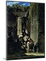 The Peddler of La Spezia-Telemaco Signorini-Mounted Giclee Print