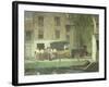 The Peddler's Cart on the Canal, New Hope-Robert C. Spencer-Framed Giclee Print