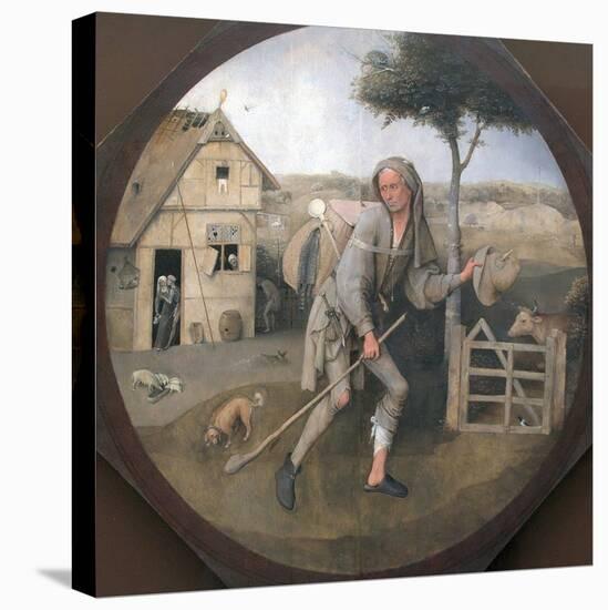 The Peddler (The Parable of the Prodigal So)-Hieronymus Bosch-Stretched Canvas