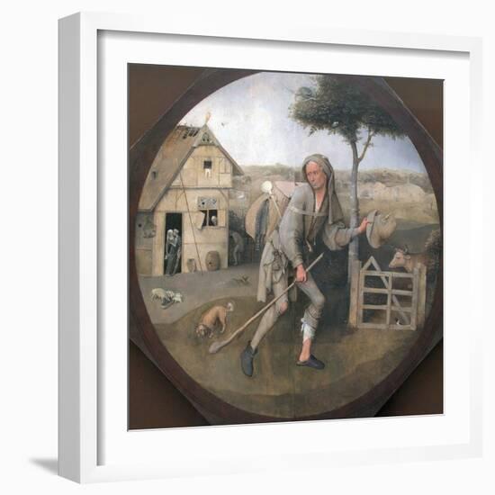 The Peddler (The Parable of the Prodigal So)-Hieronymus Bosch-Framed Giclee Print