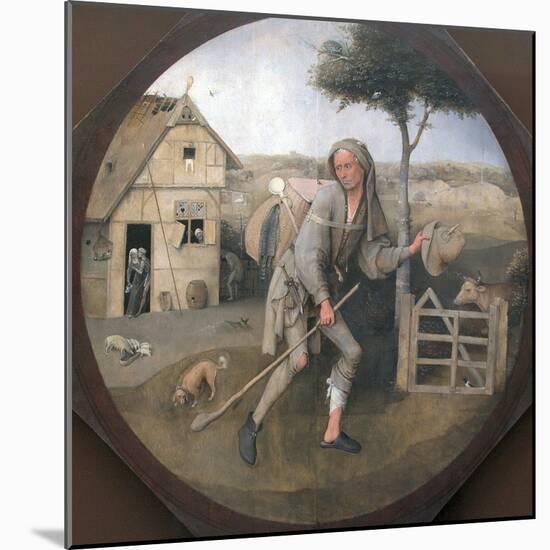 The Peddler (The Parable of the Prodigal So)-Hieronymus Bosch-Mounted Giclee Print