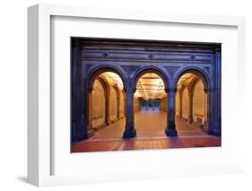 The Pedestrian Underpass at Bethesda Terrace, Central Park, New York City.-SeanPavonePhoto-Framed Photographic Print