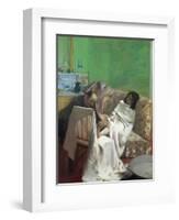 The Pedicure, 1873-Edgar Degas-Framed Giclee Print